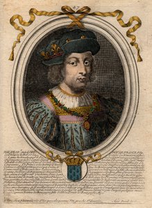 Portrét Filipa V. Dlouhého (1294-1322), francouzského krále - Filip V. (1294-1322) 