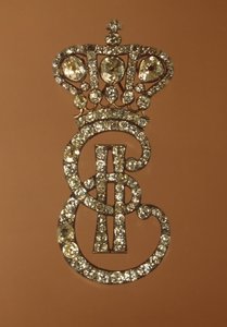 Monogram Catherine II pro čestné panny, mezi 1775 a 1780