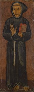 Reprezentace svatého Františka z Assisi (malba na dřevě) od di Magnano da Arezzo Margaritone
