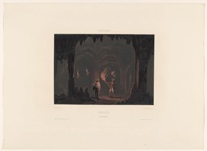 Jeskyně Hato Curacao. Cave of Hato (název na objektu) od jonkheer Jacob Eduard van Heemskerck