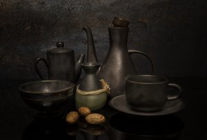 Zátiší z dílny Moody Pottery od larryliu