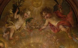 Farní kostel (Sint-Walburgakerk). Malování. Nicolas De Liemaeckere.