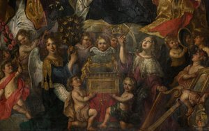 Farní kostel (Sint-Walburgakerk). Malování. Nicolas De Liemaeckere.