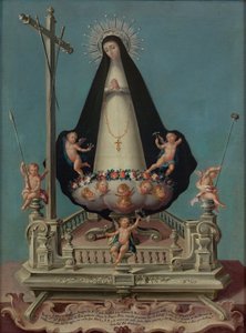 Panna samoty, z kláštera Mínimos de la Victoria od osé Campeche