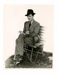 Lord Burlington, kolem roku 1938 (černobílá fotografie) od Unbekannt Unbekannt