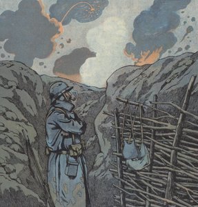 Velká válka 1914-1918 (barevné lito) od pseudonym for Onfray de Breville Jacques Job