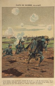 1. světová válka: Zachránit šéfa (ilustrace) od pseudonym for Onfray de Breville Jacques Job
