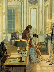 Den civilního sňatku Napoleona I. Bonaparte od pseudonym for Onfray de Breville Job
