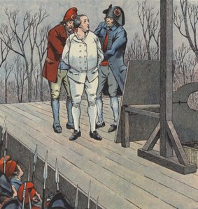 Poprava francouzského krále Ludvíka XVI., 1793