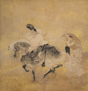 Přejezd u Sano od studio of Tawaraya Sōtatsu