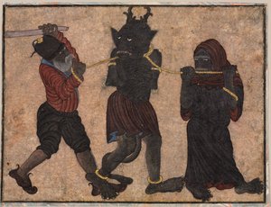Demon in chains   1308389   cs       czech Successfully Translated  Original: Chrysanthemums, Edo period, late 16th-early 17th century. Translat: Chrysanthemums, Edo period, late 16th-early 17th century. 1199857 cs czech Successfully Translated Original: O od style of Muhammad Siya Qalam