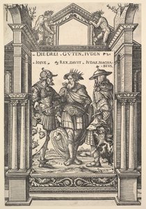 Tři židovští hrdinové, z Heroes and Heroines, 1516.
