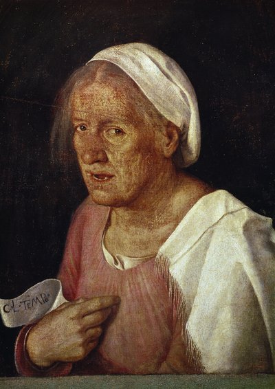 La Vecchia (Stará žena), po roce 1505 (olej na plátně) od Giorgione