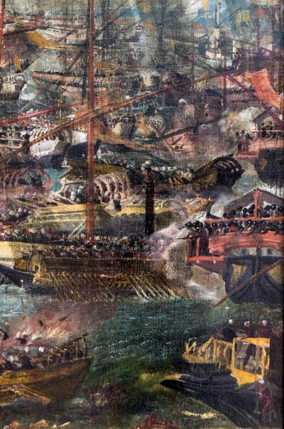 Alegorie bitvy u Lepanta od (1528-88) Veronese