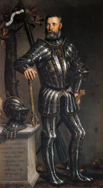 Portrét Pase Guarienti od Paola Caliariho (1528-1588), olej na plátně od (1528 88) Veronese