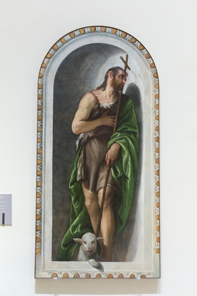 Svatý Jan Křtitel od (1528-88) Veronese