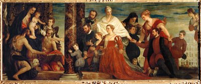 Madona a rodina Cuccina od (1528-88) Veronese