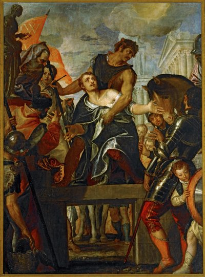 Umučení svatého Menase ... (malba na plátně) od (1528 88) Veronese
