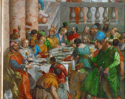 Die Hochzeit zu Kana von (1528-88) Veronese