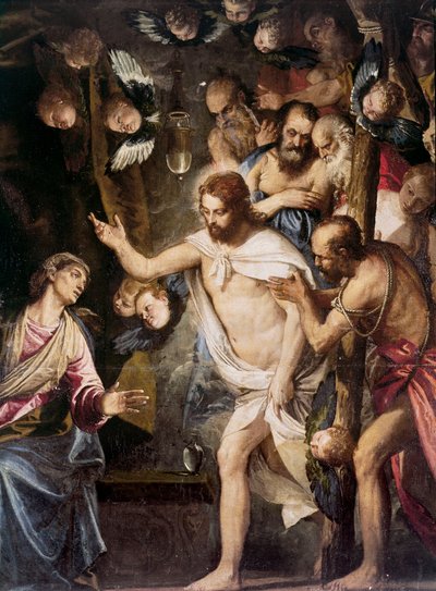 Christ in Limbo, obraz od Paola Caliari Veronese od Veronese