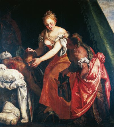 Judita s hlavou Holoferna (olej na plátně) od (1528 88) Veronese