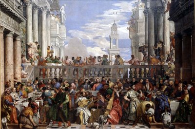 Svatba v Káně (Zázrak přeměny vody ve víno od Veronese od Veronese