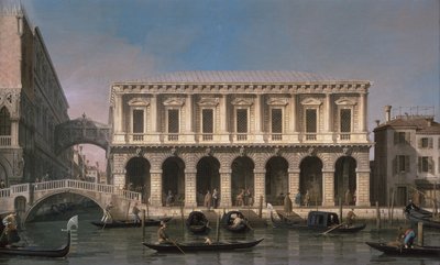 Most vzdechů (olej na plátně) od Canaletto