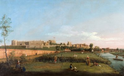 Hrad Windsor z jihovýchodu od Canaletto