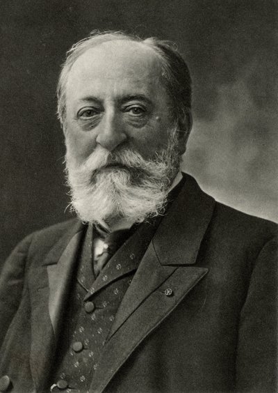 Camille Saint-Saëns (1835-1921) französischer Komponist und Organist von (1820-1910) Nadar