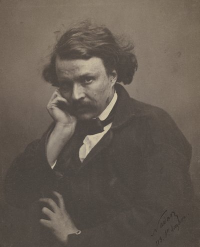 Autoportrét, cca 1855 (č/b fotografie) od Nadar