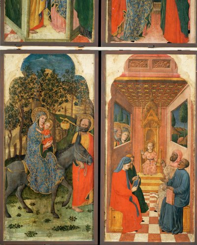 12 výjevů ze života Panny Marie... od (active c.1463 c.1490) Master of Wilten
