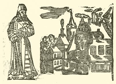 Ilustrace k The Roxburghe Ballads (dřevořez) od (after) English School