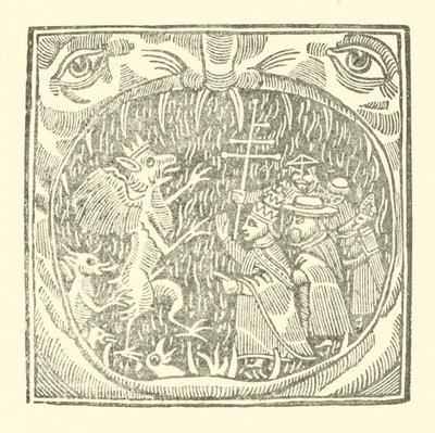 Ilustrace k The Roxburghe Ballads (dřevořez) od (after) English School