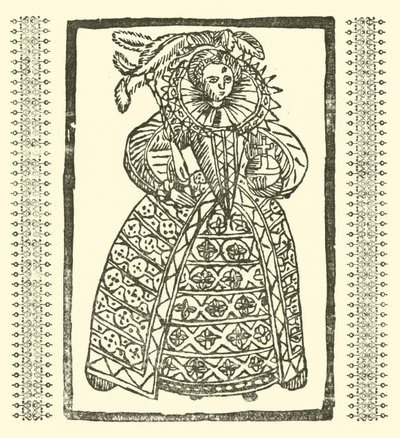 Ilustrace k The Roxburghe Ballads (dřevořez) od (after) English School