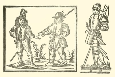 Ilustrace k The Roxburghe Ballads (dřevořez) od (after) English School