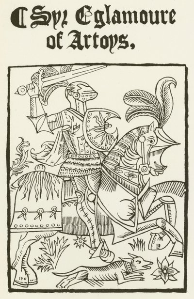 Sir Eglamoure Of Artoys (rytina) od (after) English School