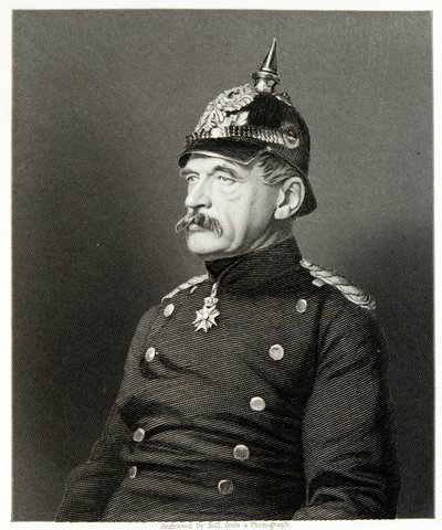 Albrecht von Roon (rytina) od (after) English photographer