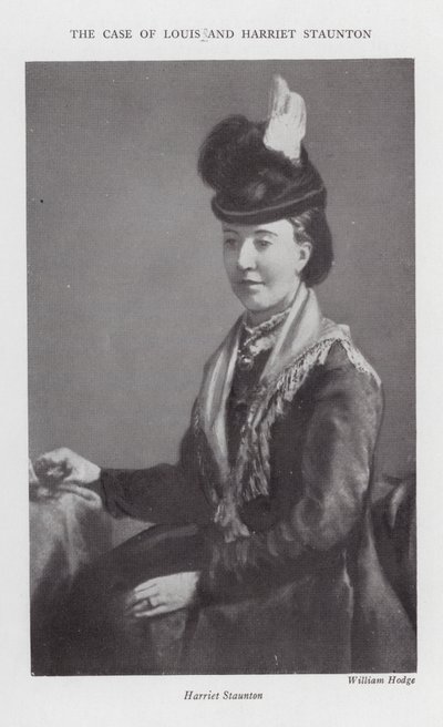 Případ Louise a Harriet Stauntonových (litografie) od (after) English photographer
