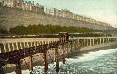 Volks Electric Railway, Brighton (barevné foto) od (after) English photographer