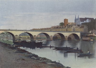 Angers, La Maine (barevné foto) od (after) French Photographer