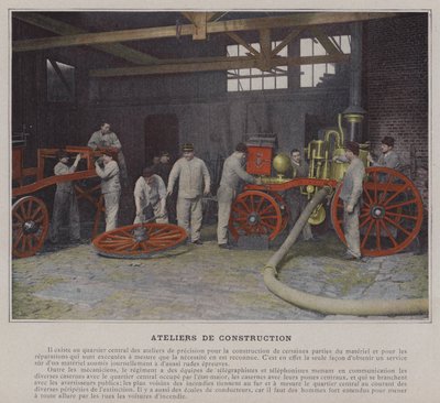 Ateliers de Construction (barevné foto) od (after) French Photographer