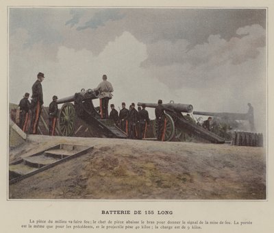 Baterie 155 Long (barevné foto) od (after) French Photographer