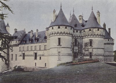 Chateau de Chaumont (barevné foto) od (after) French Photographer