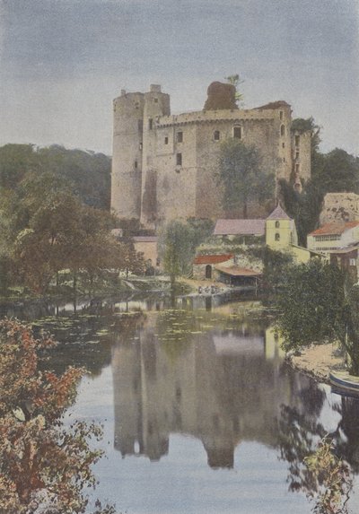 Clisson, zámek (barevné foto) od (after) French Photographer