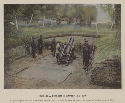 Minometná hasičská škola 220 (barevná fotografie) od (after) French Photographer