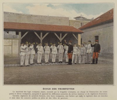 Škola trubek (barevné foto) od (after) French Photographer
