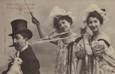Ženy, často si myslíte, že děláte "Chopina" a polykáte jen vulgárního "Králíka" (čb foto) od (after) French Photographer