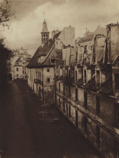 Interiér Hospice des Menages v roce 1868 (čb foto) od (after) French Photographer