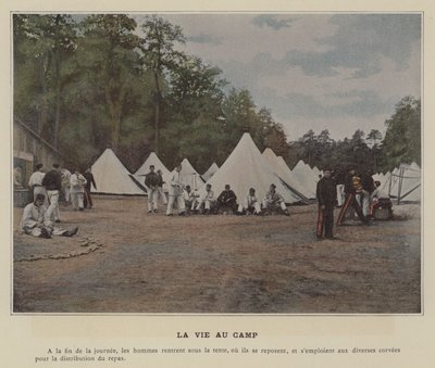 Camp Life (barevné foto) od (after) French Photographer
