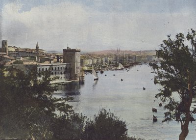 Marseille, starý přístav (barevná fotografie) od (after) French Photographer